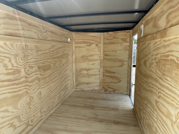5x8- White - Ramp door - Image 5