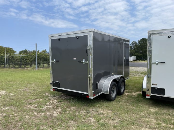 6x12 Tandem axle - Charcoal - Polycore - Image 2