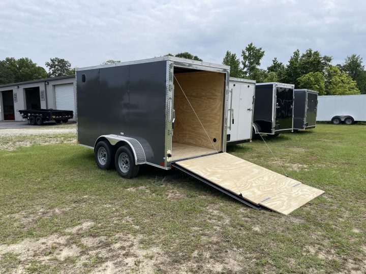 6x12 Tandem axle - Charcoal - Polycore - Image 4