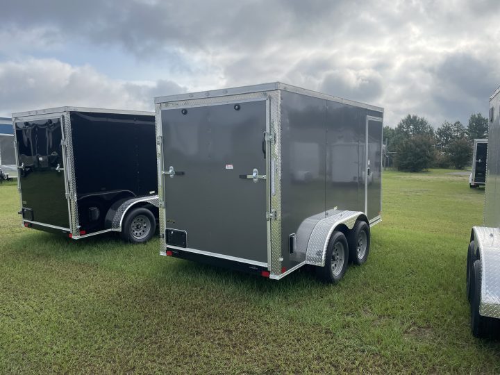 6x12 Tandem axle - Charcoal - Polycore - Image 2