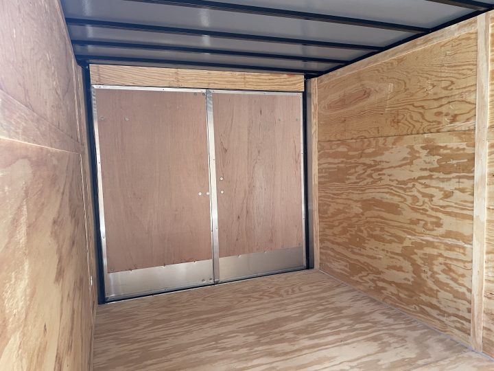 7x14 - White - Barn Doors - Poly - Image 2