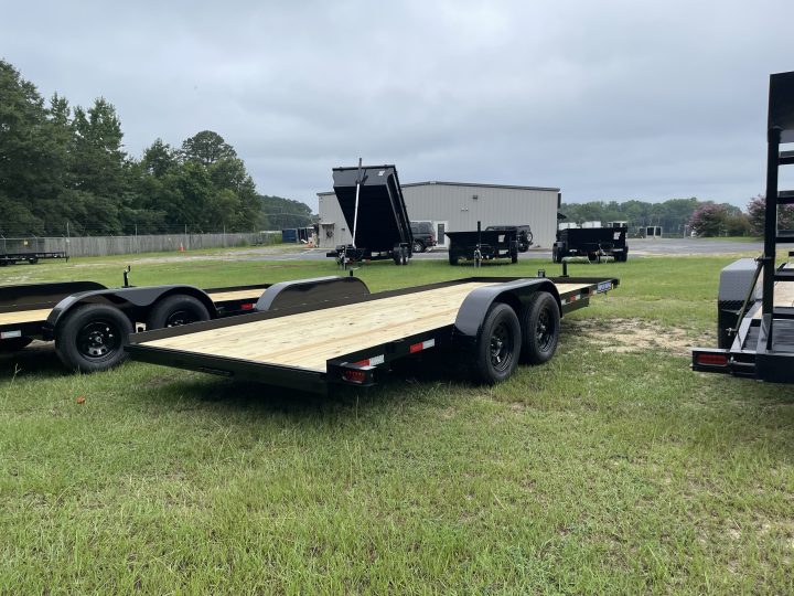 7x18 wood deck Car hauler - Triple Crown - Image 3