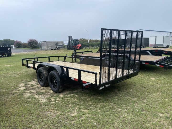 6'4"x16 LANDSCAPE TRAILER - TRIPLE CROWN - Image 2