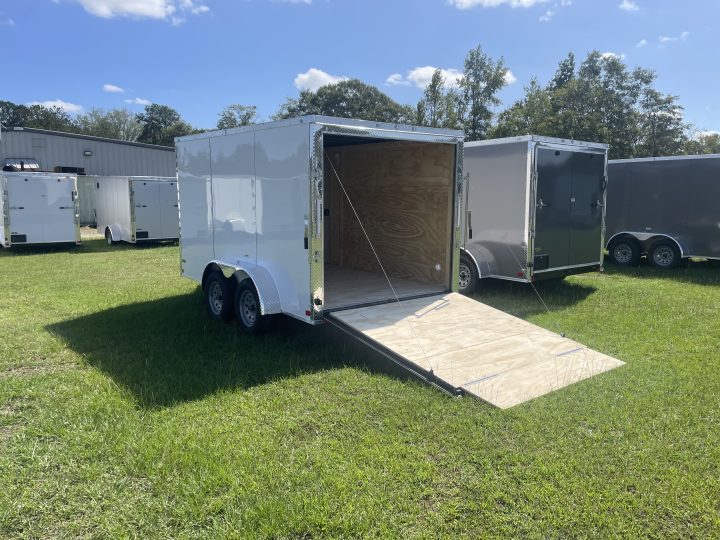 7x12 Tandem - White poly - Image 3