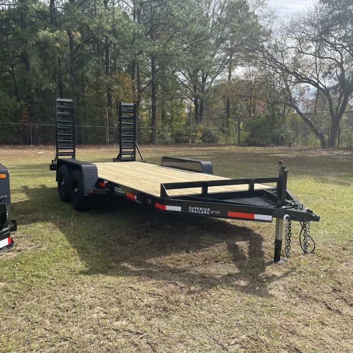 SUPERIOR 10K EQUIPMENT TRAILER 16'