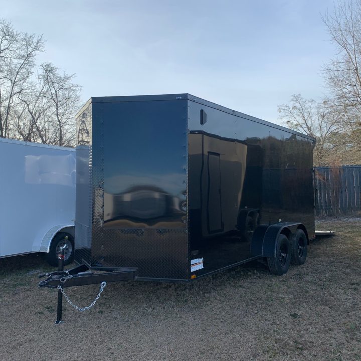 7x16 - Blackout w/ rear wing