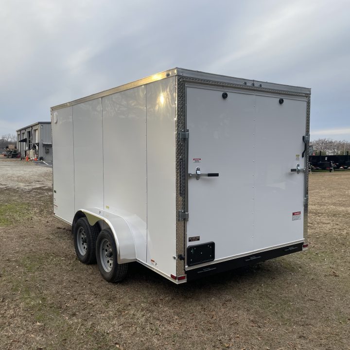 7x14 - White - 6'6" interior