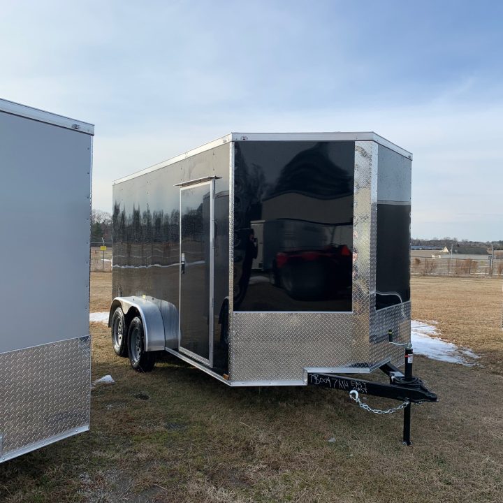 7x14 - Black - Ramp - Tall