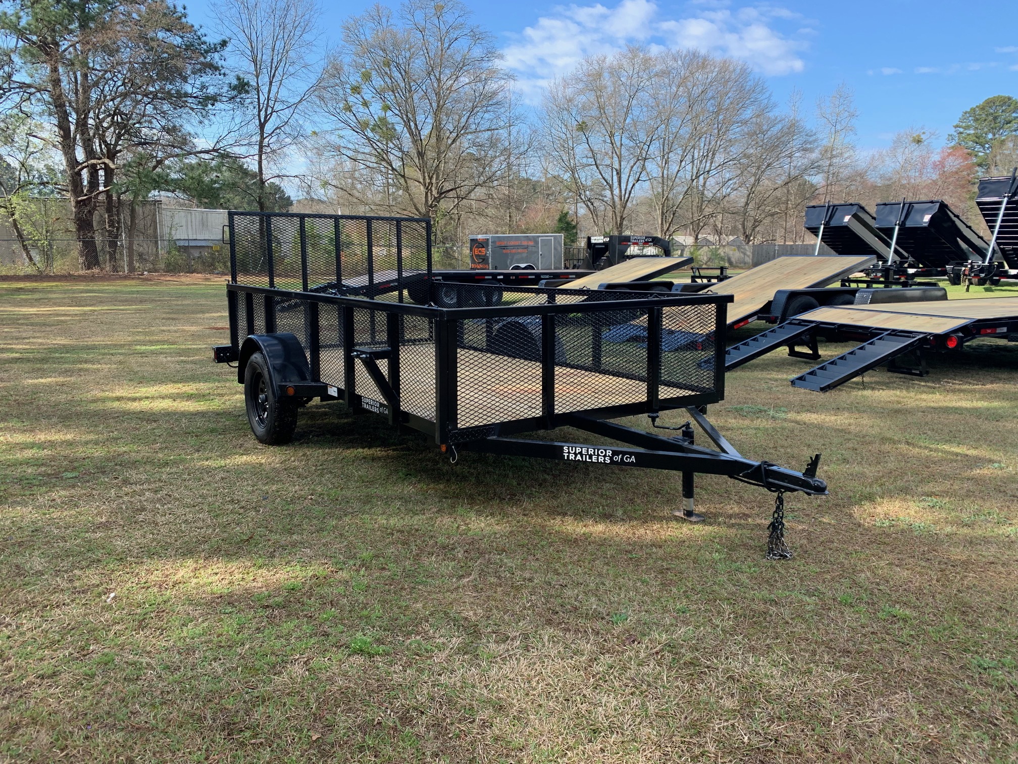 SUPERIOR - 6x12 Single axle - High side