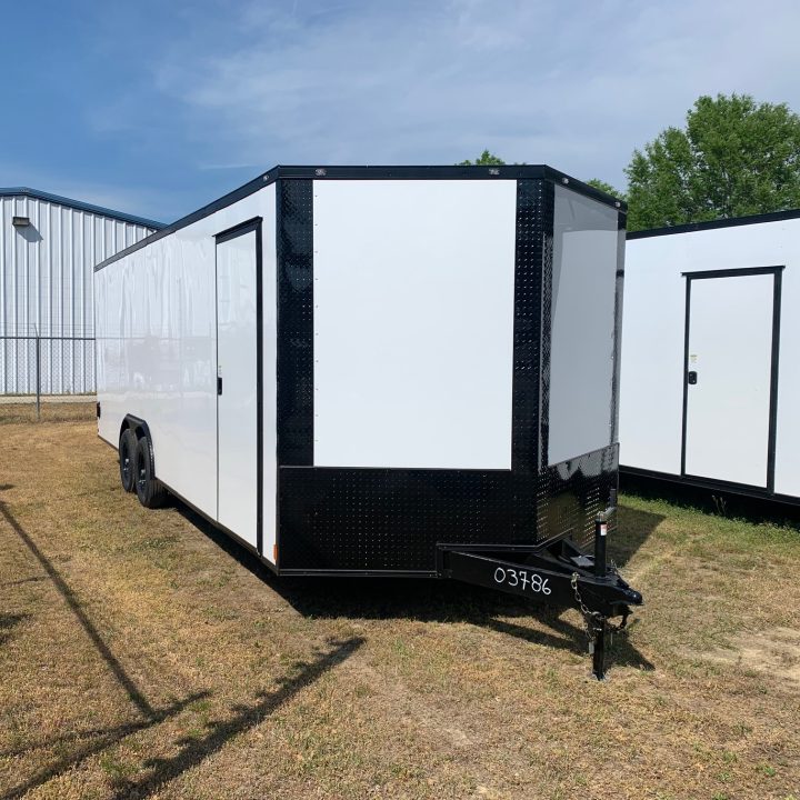 8.5x24 - White Blackout Edition - 7'