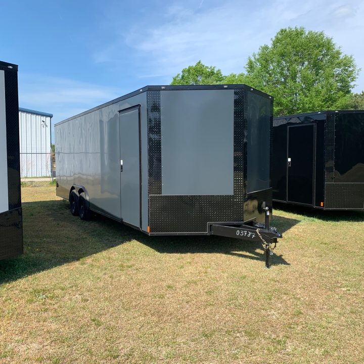 8.5x24 - Charcoal Blackout - 7'