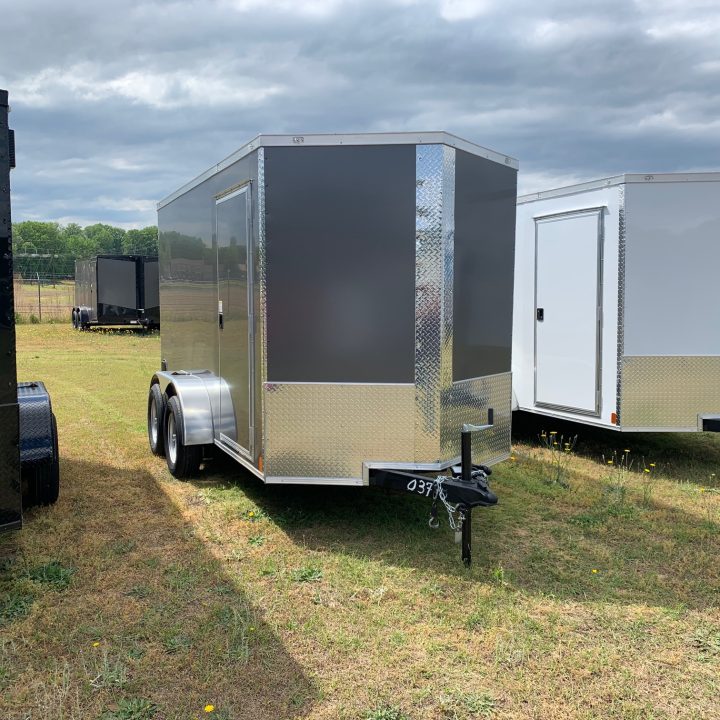 6x12 - Tandem Axle - Charcoal