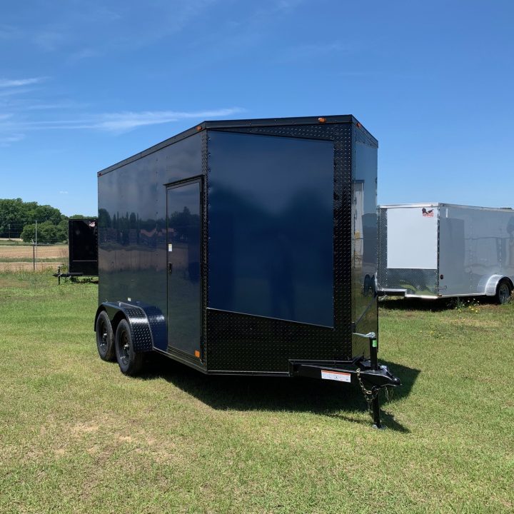 7x12 - Indigo Blue Blackout - 7'3"