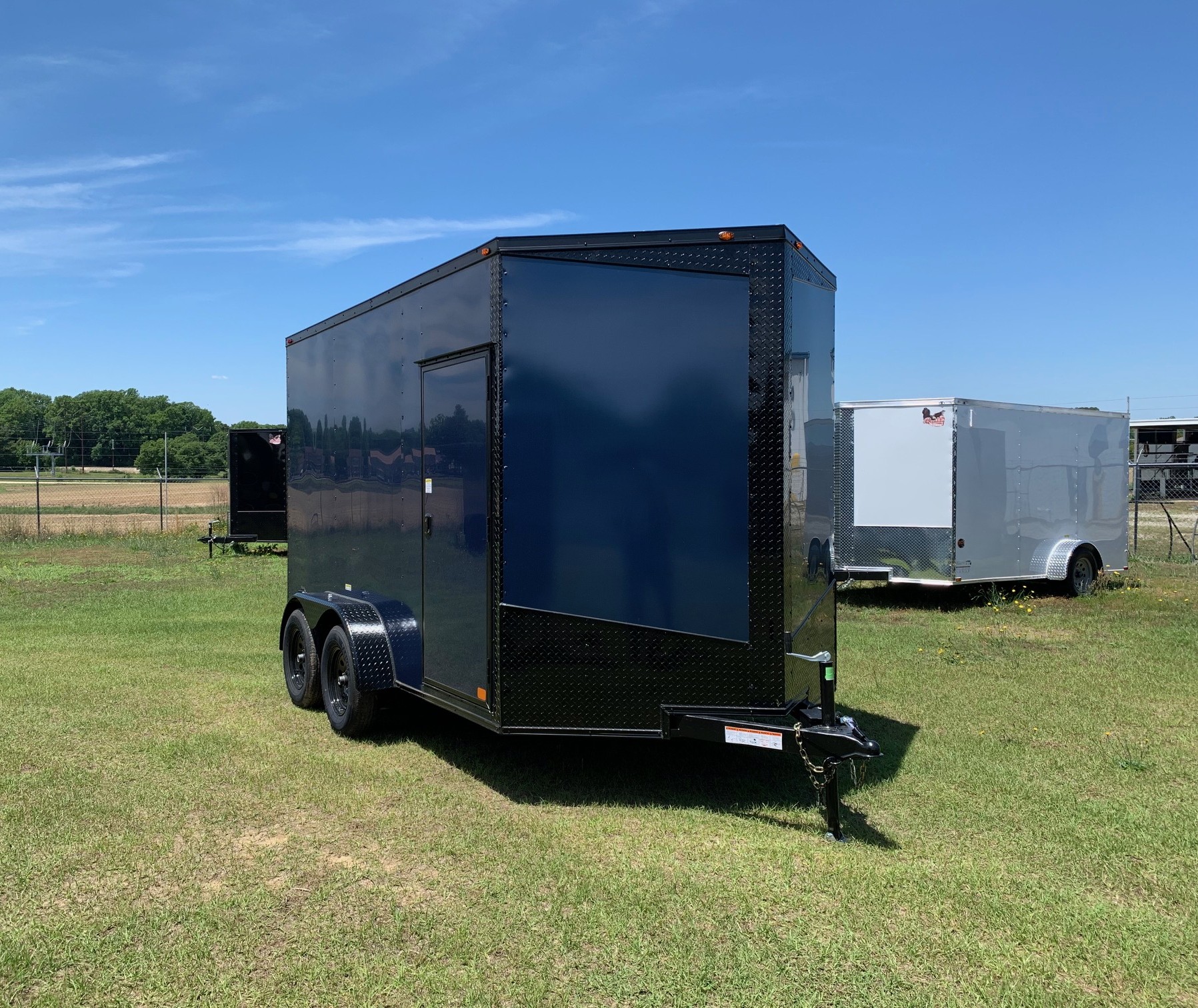 7x12 - Indigo Blue Blackout - 7'3"