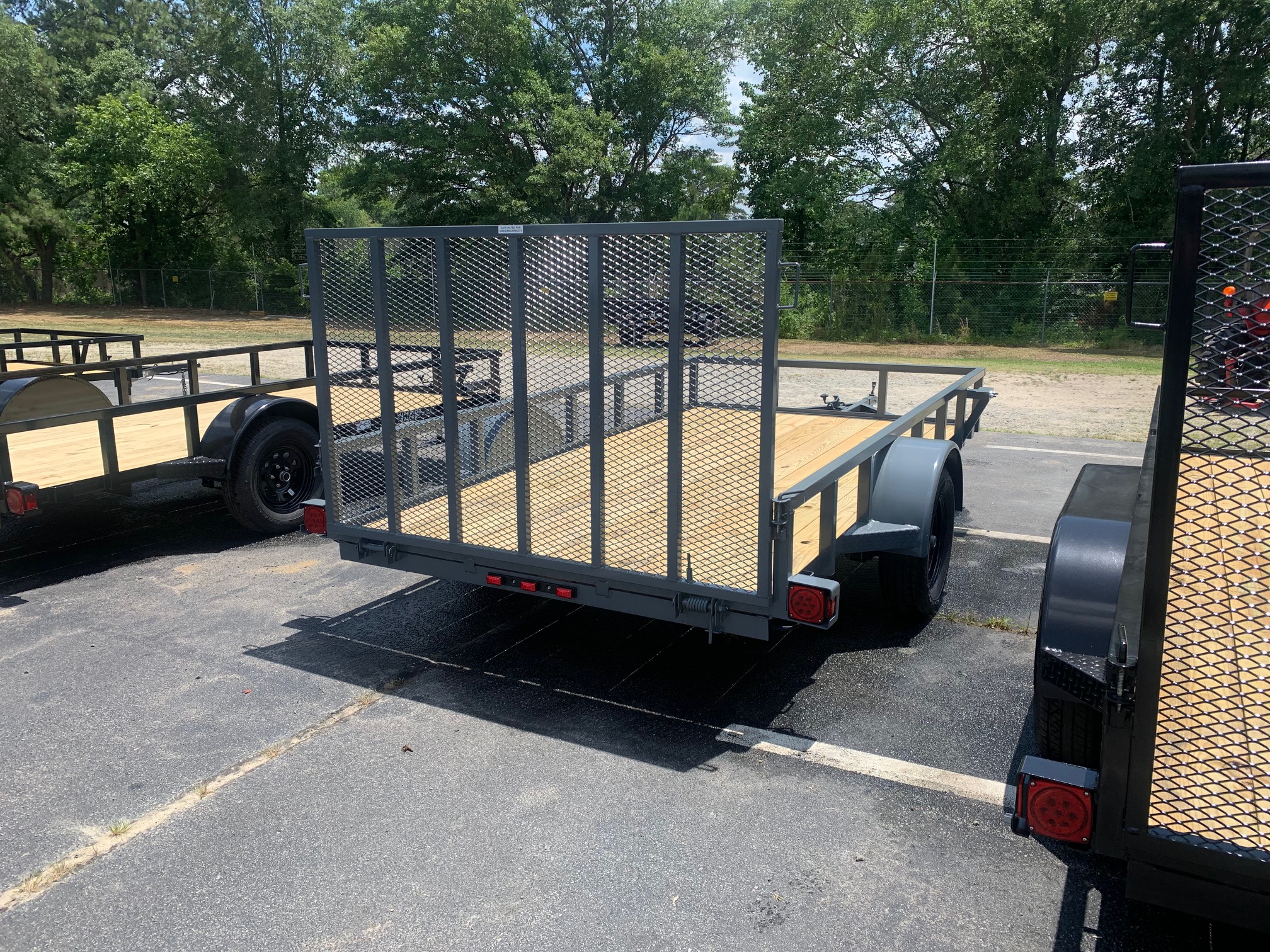 Superior - 6x12 - Single Axle - Gray - Image 2
